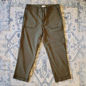 Studio Blue "Sophia" Utility Pants I Green I Size 16 I Relaxed Fit I NWOT
